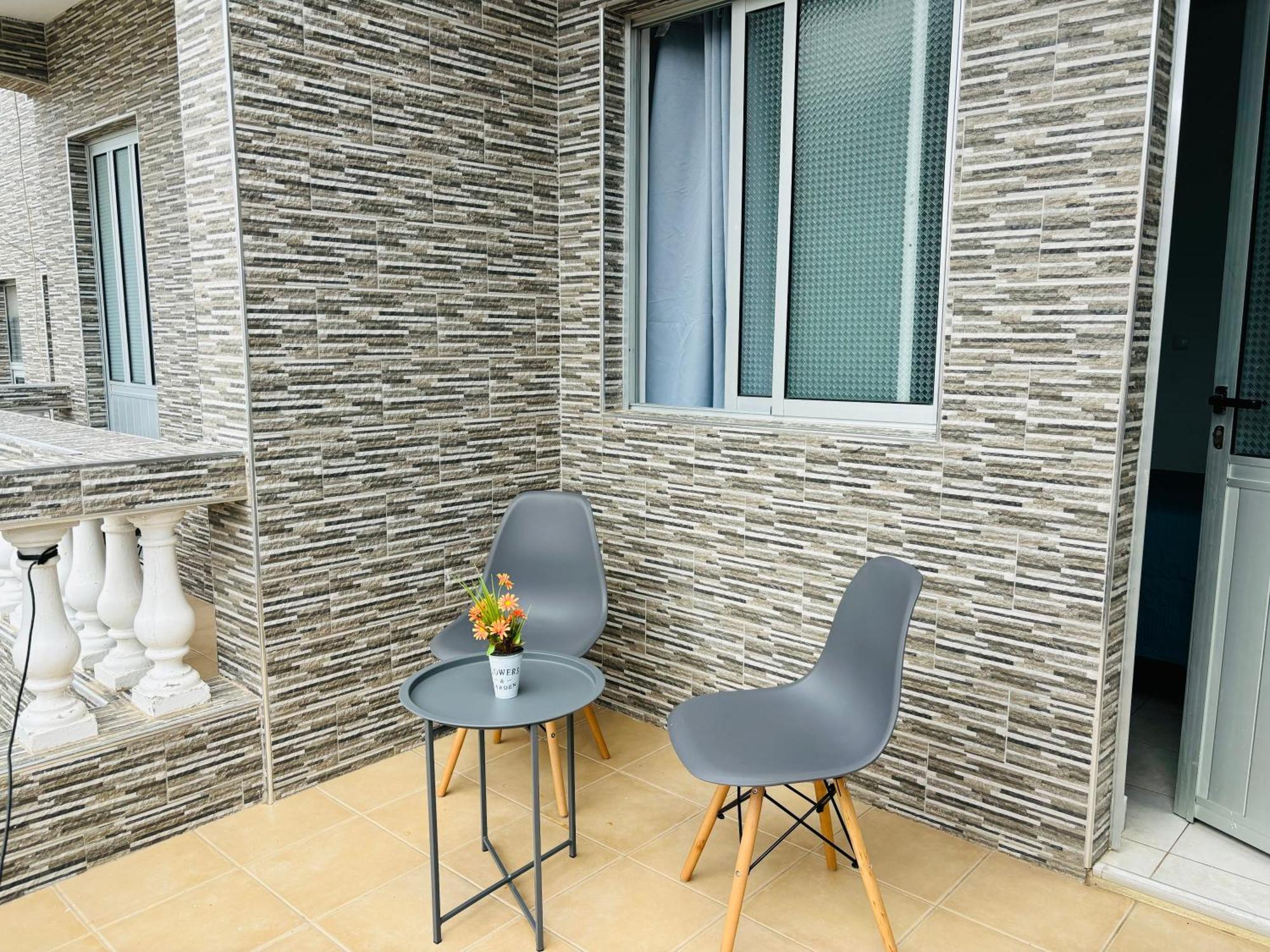 Techas Near Beach Apt Tarrafal تارافال المظهر الخارجي الصورة